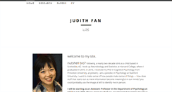 Desktop Screenshot of judithfan.net