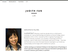 Tablet Screenshot of judithfan.net